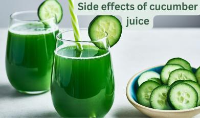 Side effects of cucumber juice
